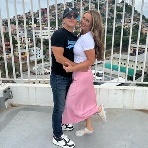 Zara Pink Midi Skirt — Sleek A-Line Silhouette